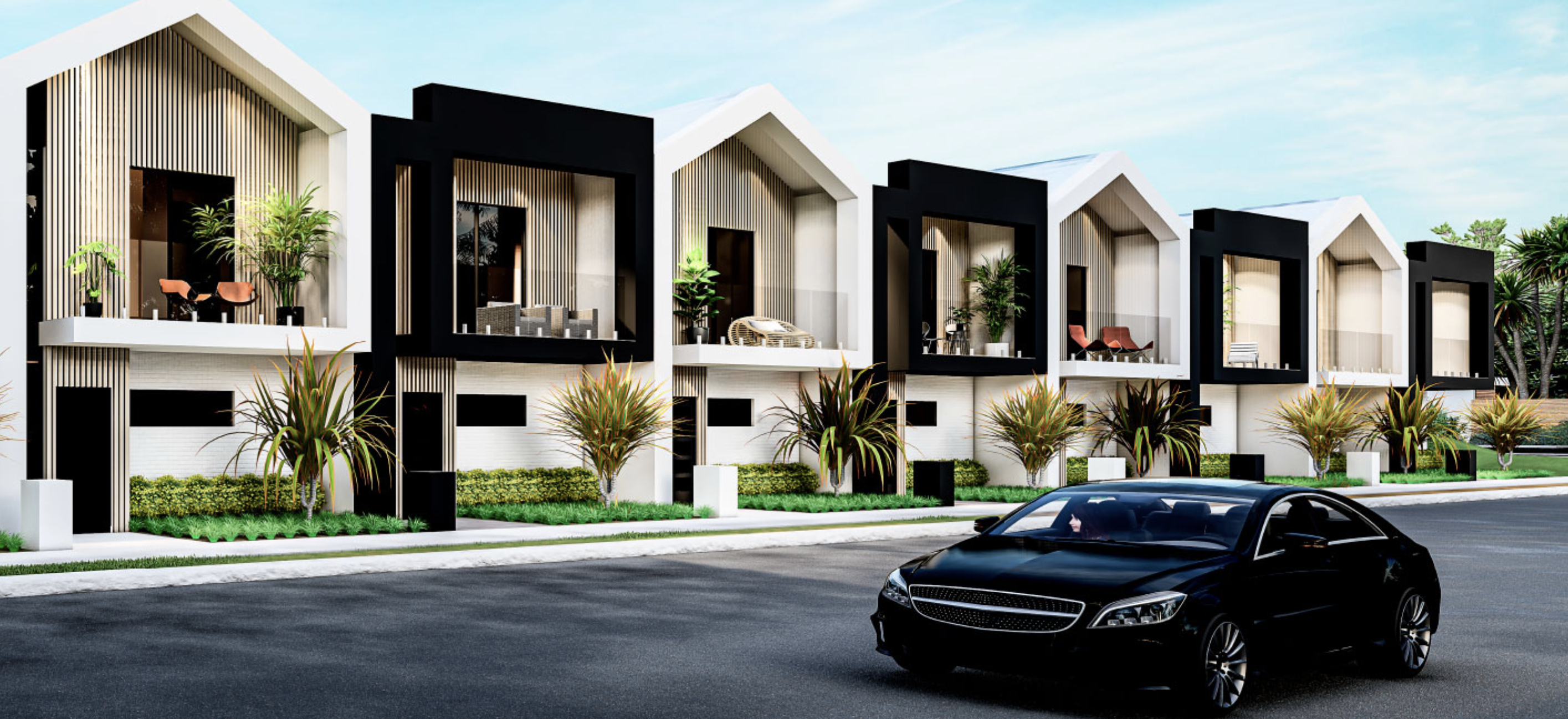 Newport development exterior